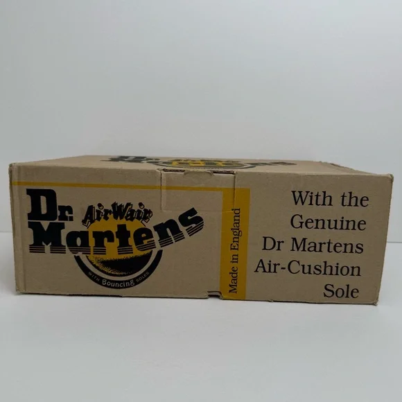 Vintage Dr. Martens Doc MIE England Empty Shoe Boot Box Shoebox - Picture 3 of 9